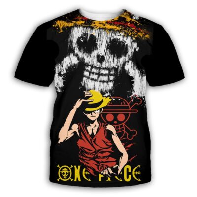 Summer Hot 3d Printing T shirt for Men and Kids Interesting Anime One piece Luffy Pattern - Baldurs Gate 3 Shop